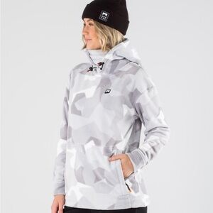 Montec Delta W Fleece Hoodie Snow Camo